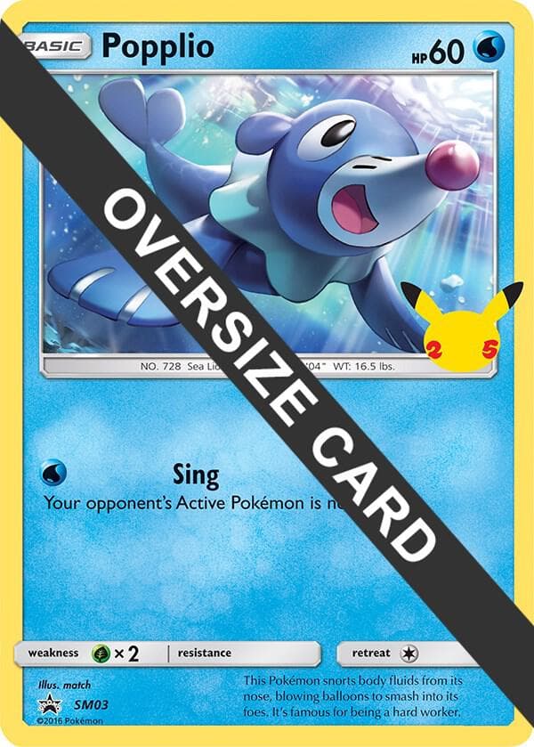 Popplio — изображение карты