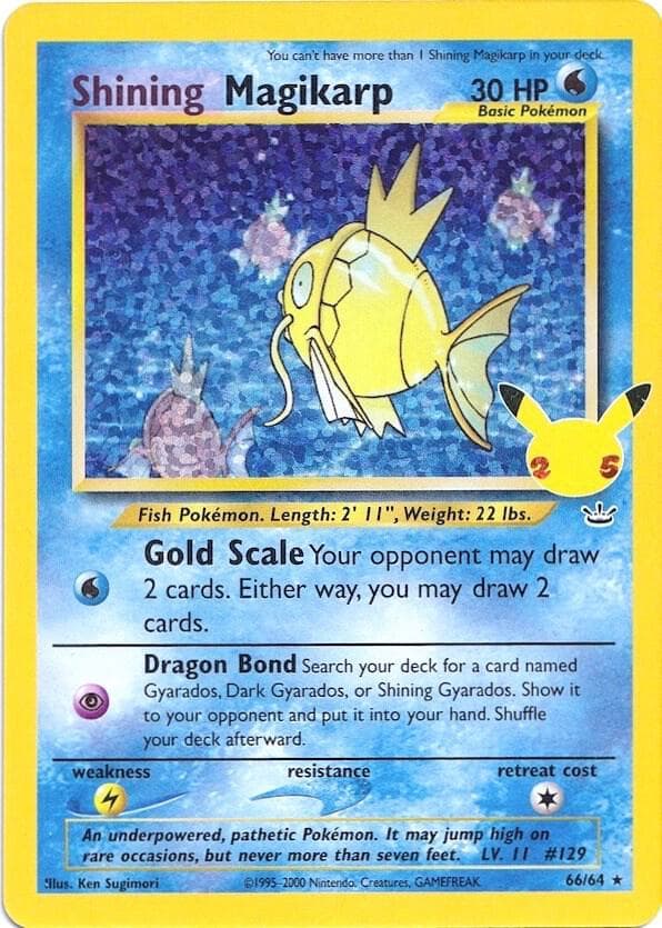 Shining Magikarp — изображение карты