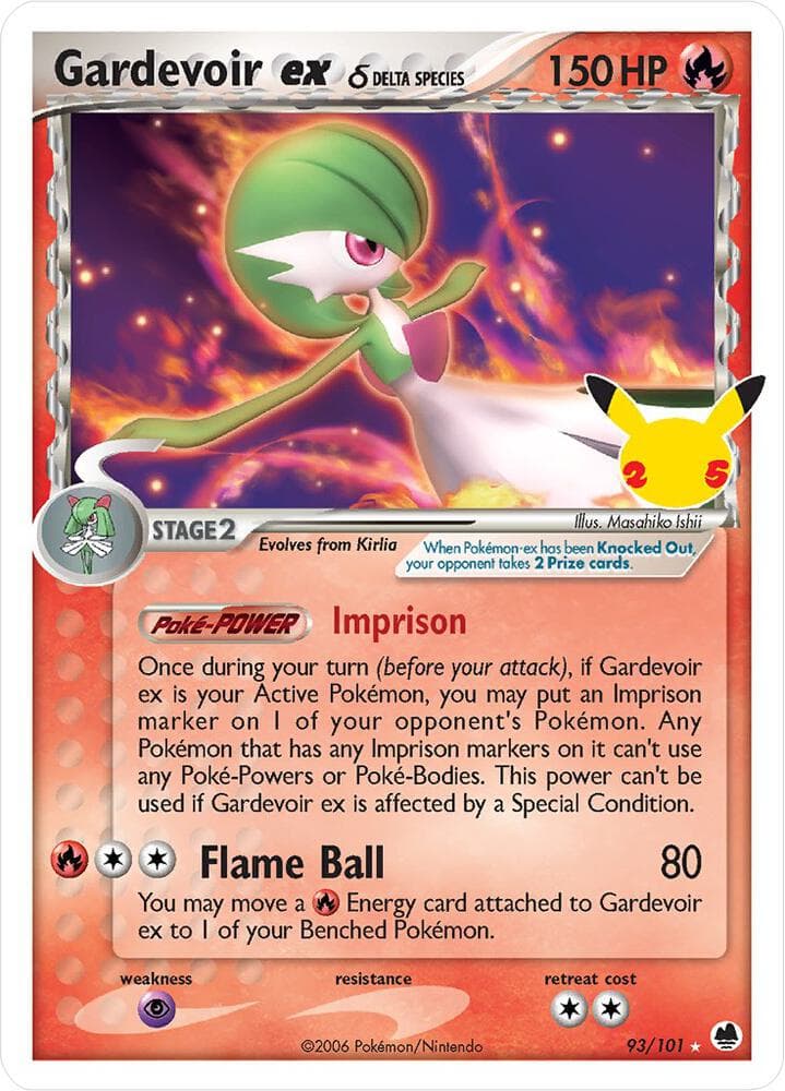 Gardevoir ex (Delta Species) — изображение карты