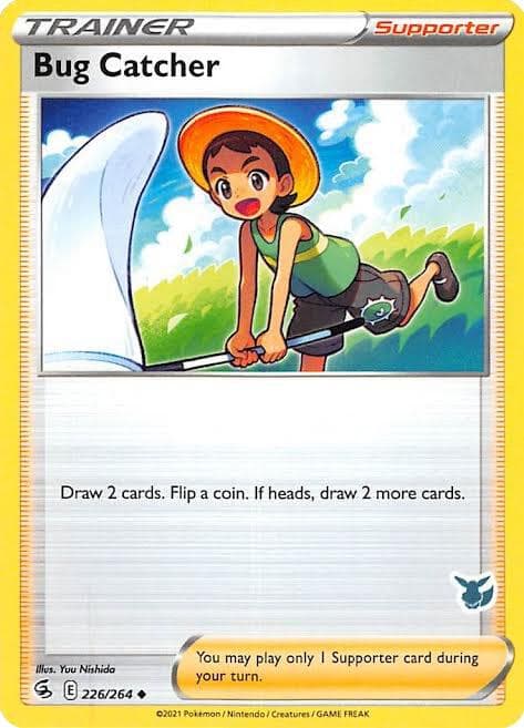 Bug Catcher - 226/264 (Eevee Stamped) — изображение карты