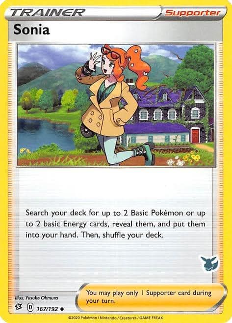 Sonia - 167/192 (Eevee Stamped) — изображение карты