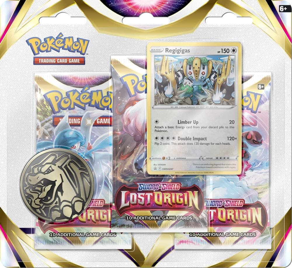 Lost Origin 3 Pack Blister [Regigigas]
