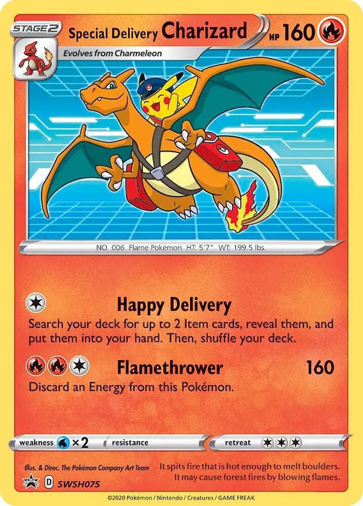 Special Delivery Charizard — изображение карты