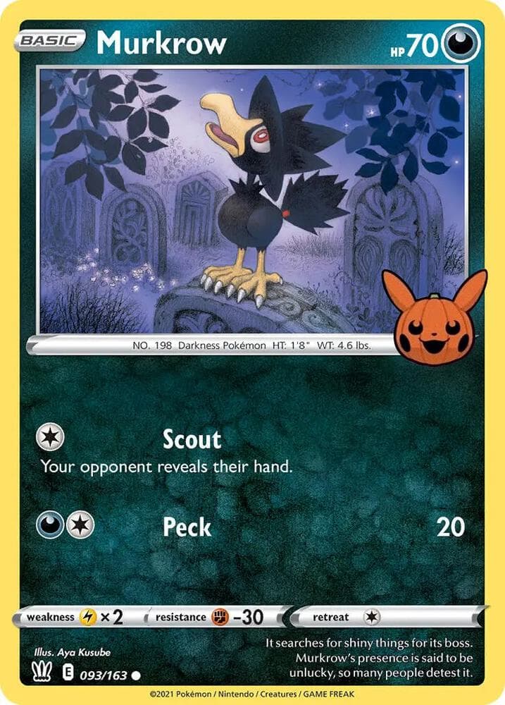 Murkrow — изображение карты