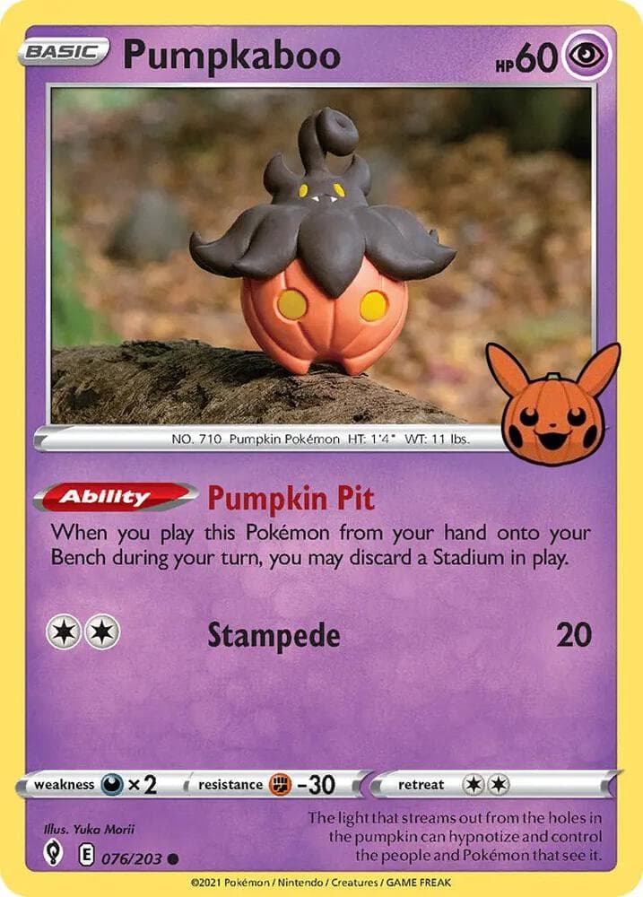 Pumpkaboo — изображение карты