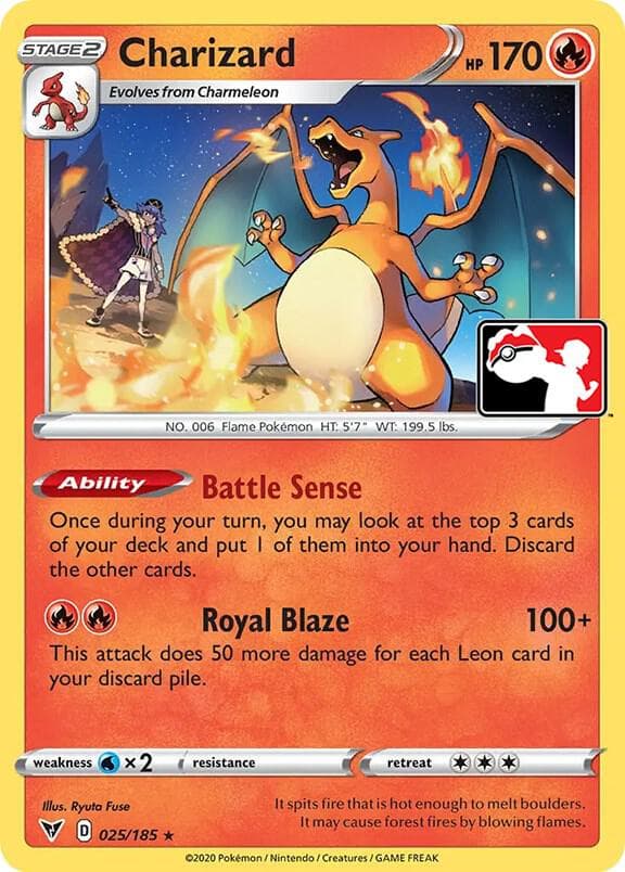 Charizard — изображение карты