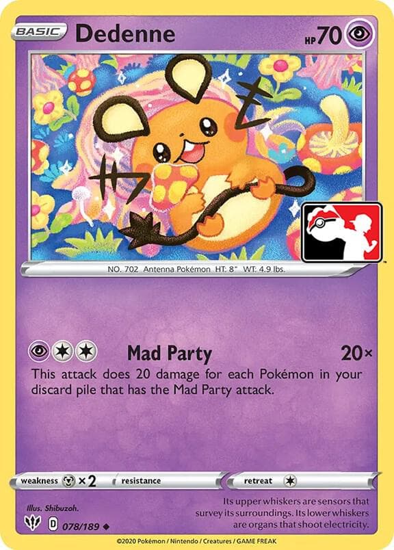 Dedenne — изображение карты