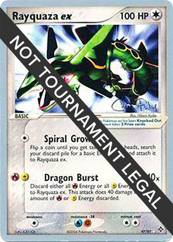 Rayquaza ex - 2004 (Chris Fulop) — изображение карты