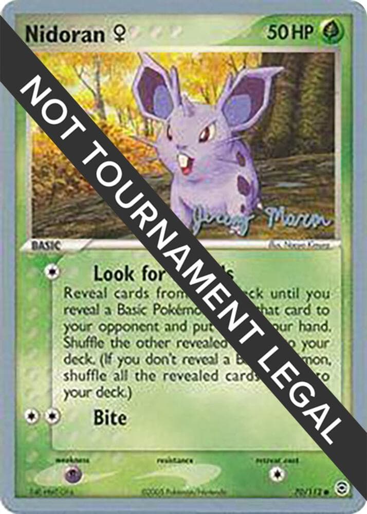 Nidoran F - 2005 (Jeremy Maron) — изображение карты