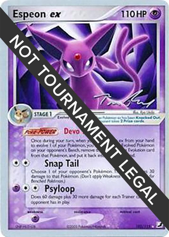 Espeon ex - 2007 (Tom Roos) — изображение карты