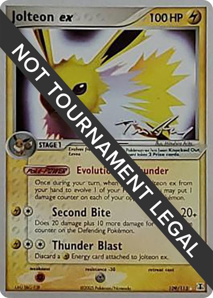 Jolteon ex - 2007 (Tom Roos) — изображение карты