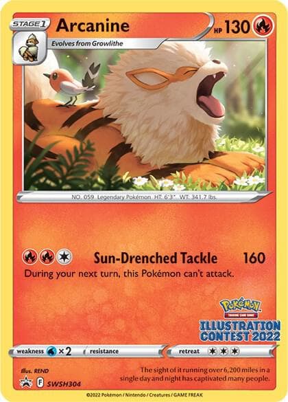 Arcanine — изображение карты