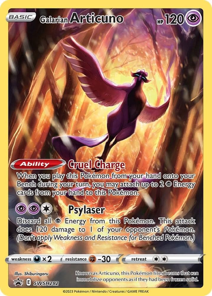 Galarian Articuno — изображение карты