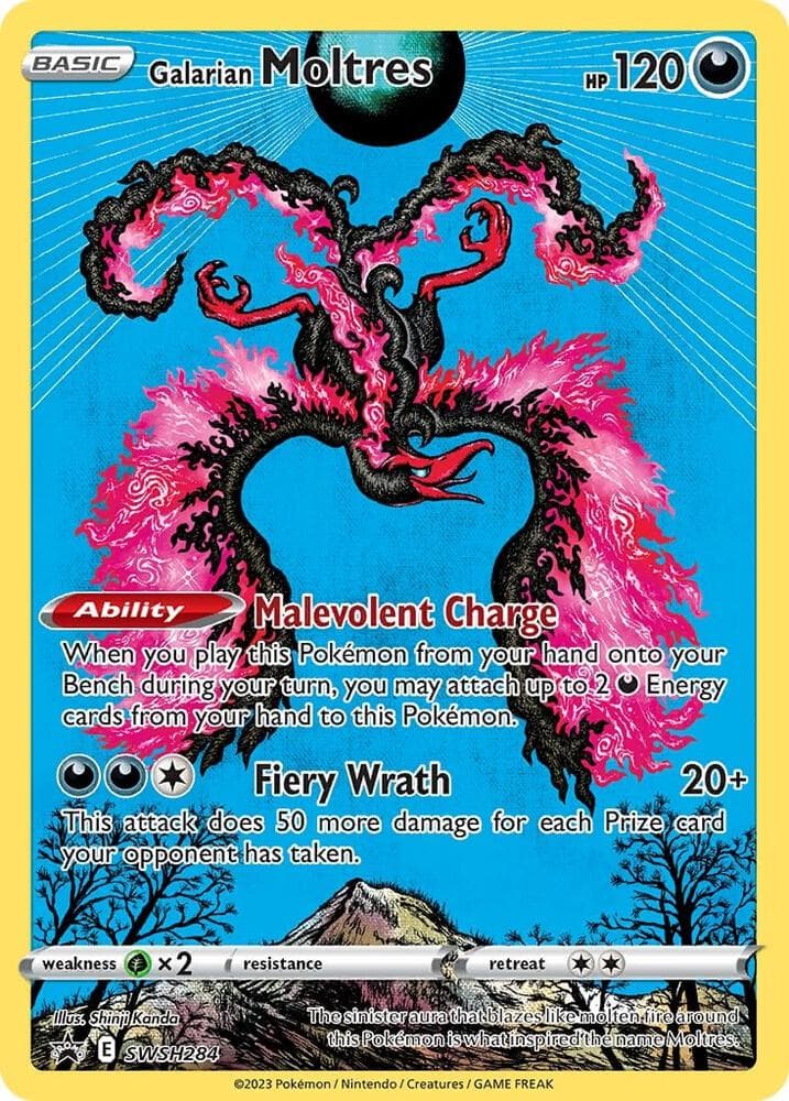 Galarian Moltres — изображение карты