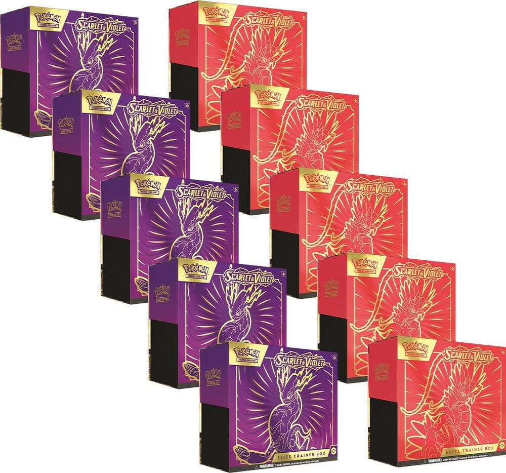 Scarlet & Violet Elite Trainer Box Case