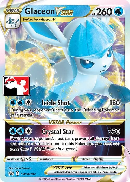 Glaceon VSTAR — изображение карты