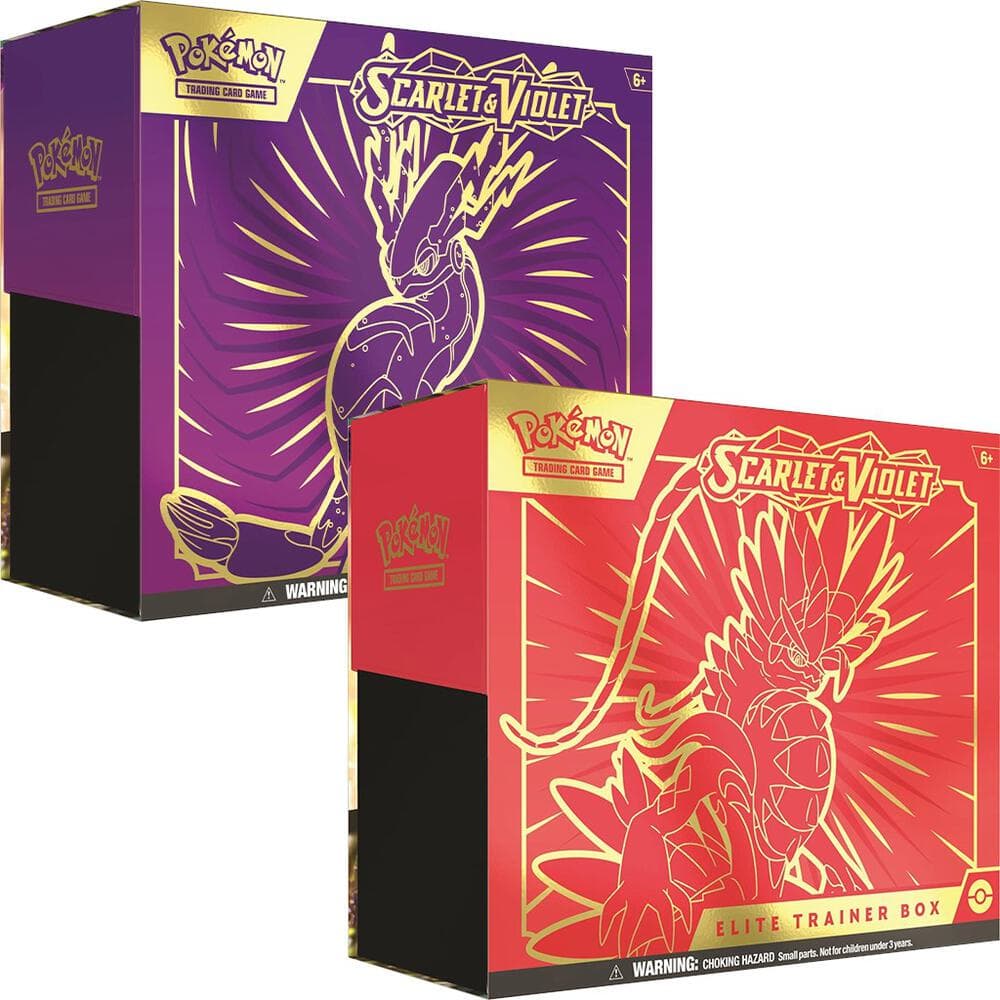 Scarlet & Violet Elite Trainer Boxes [Set of 2]