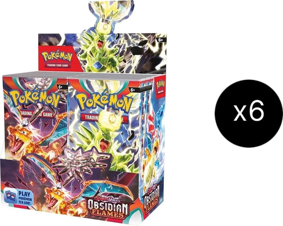 Obsidian Flames Booster Box Case