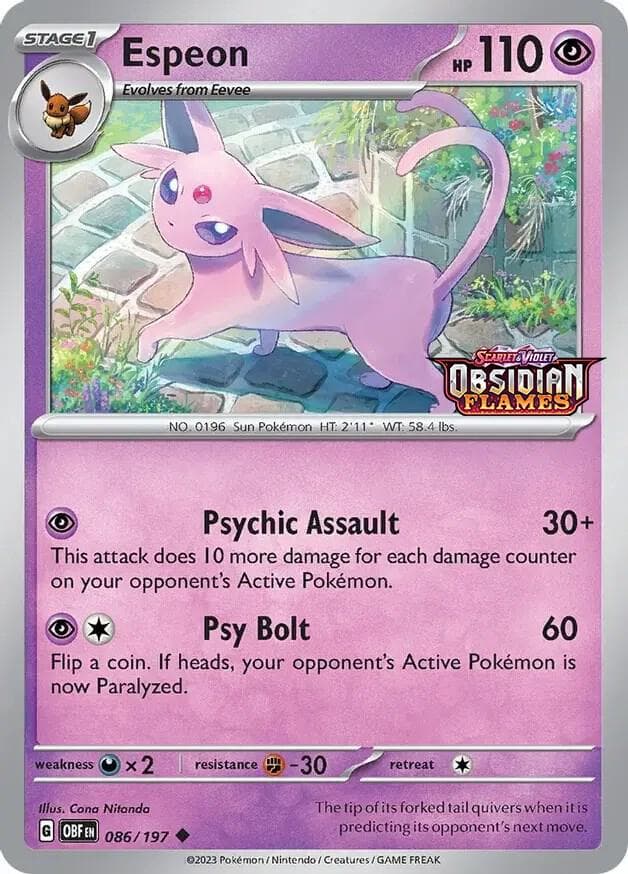 Espeon (Best Buy Exclusive) — изображение карты