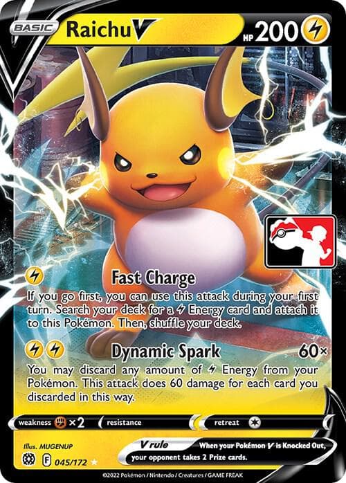 Raichu V — изображение карты