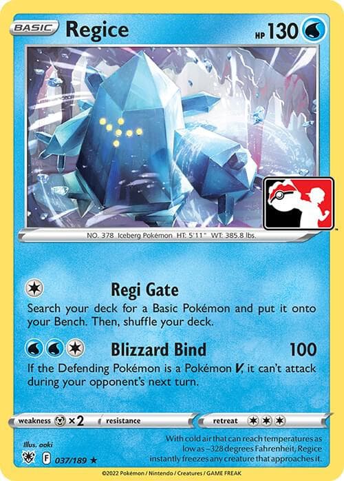 Regice — изображение карты