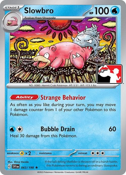 Slowbro — изображение карты