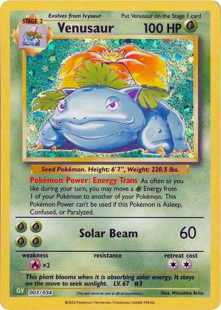 Venusaur — изображение карты