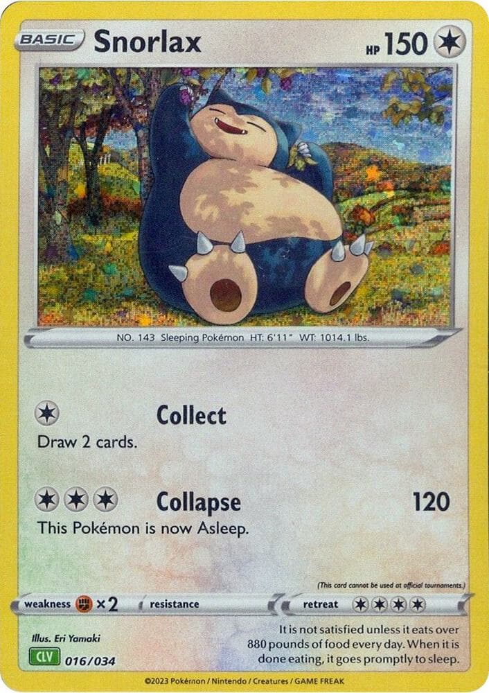 Snorlax — изображение карты