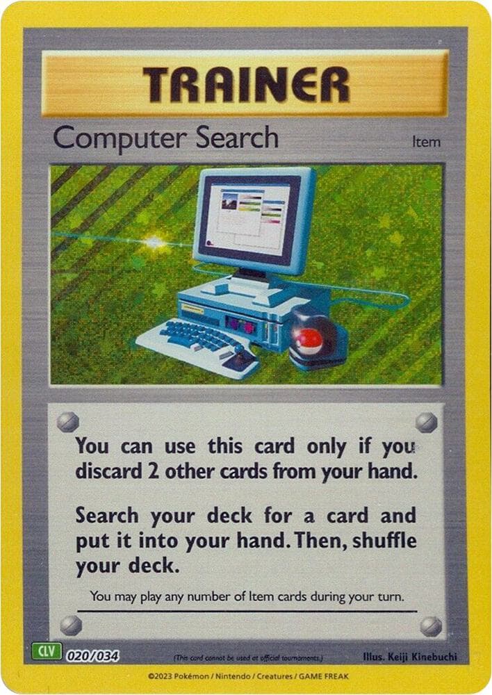Computer Search (CLV) — изображение карты