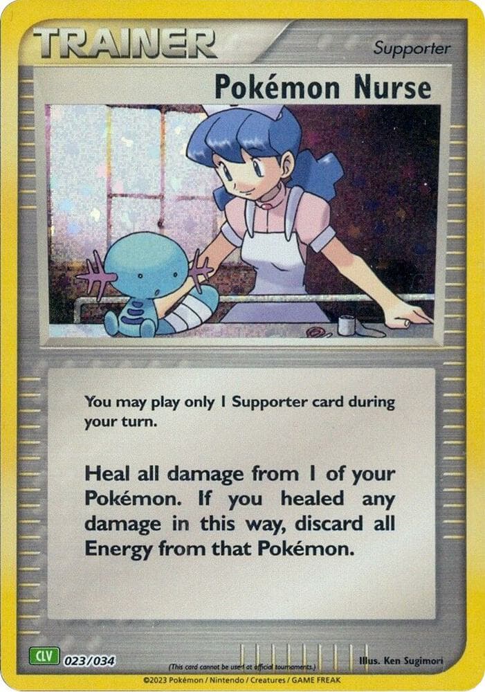 Pokemon Nurse — изображение карты