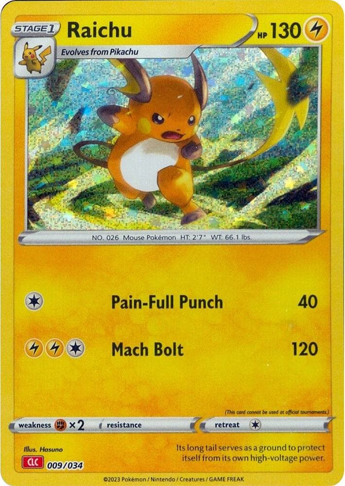 Raichu — изображение карты