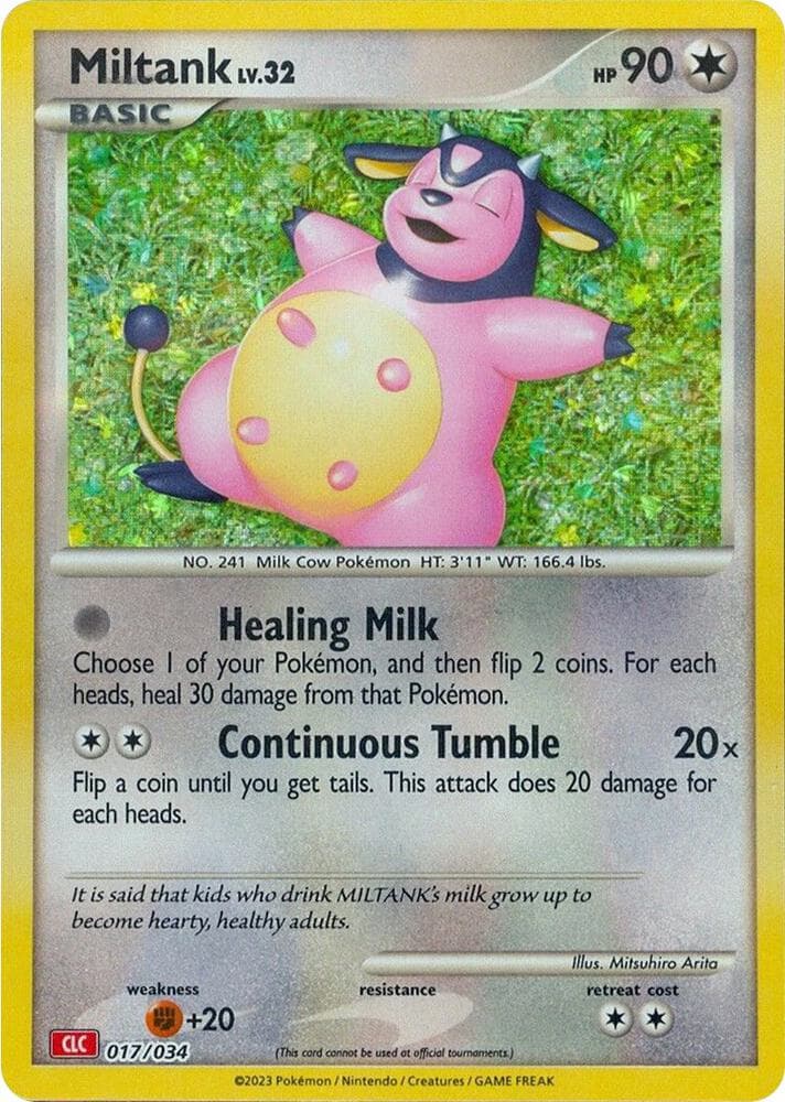 Miltank — изображение карты