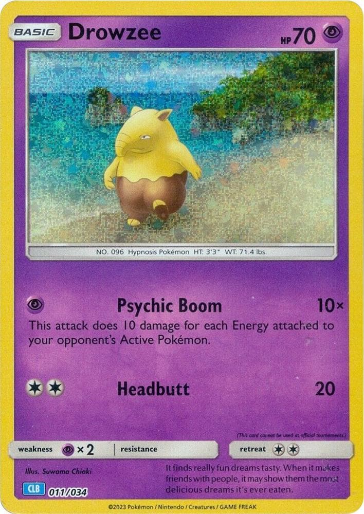 Drowzee — изображение карты