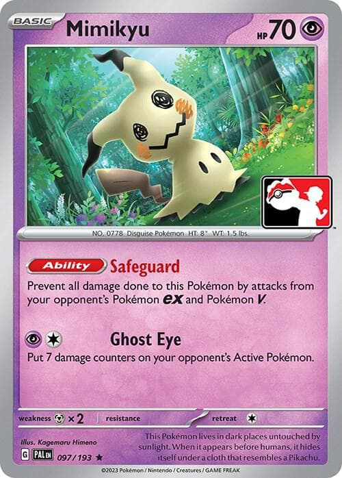 Mimikyu — изображение карты