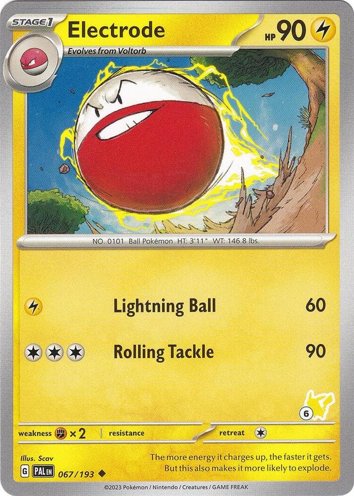 Electrode - Pikachu 6 — изображение карты