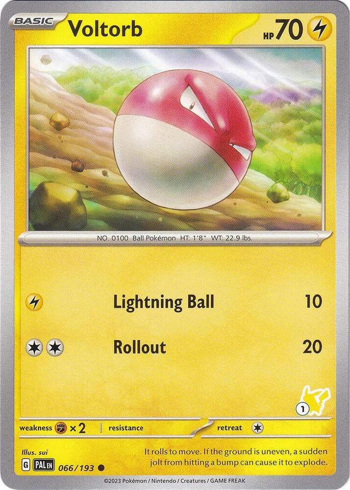 Voltorb - Pikachu 1 — изображение карты