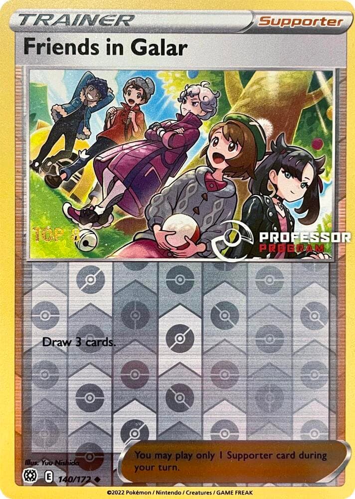 Friends in Galar - 140/172 (2022) — изображение карты