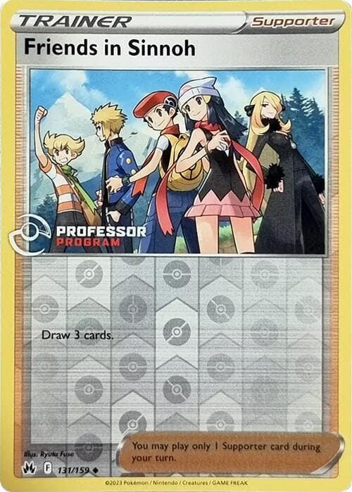 Friends in Sinnoh - 131/159 (2023) — изображение карты