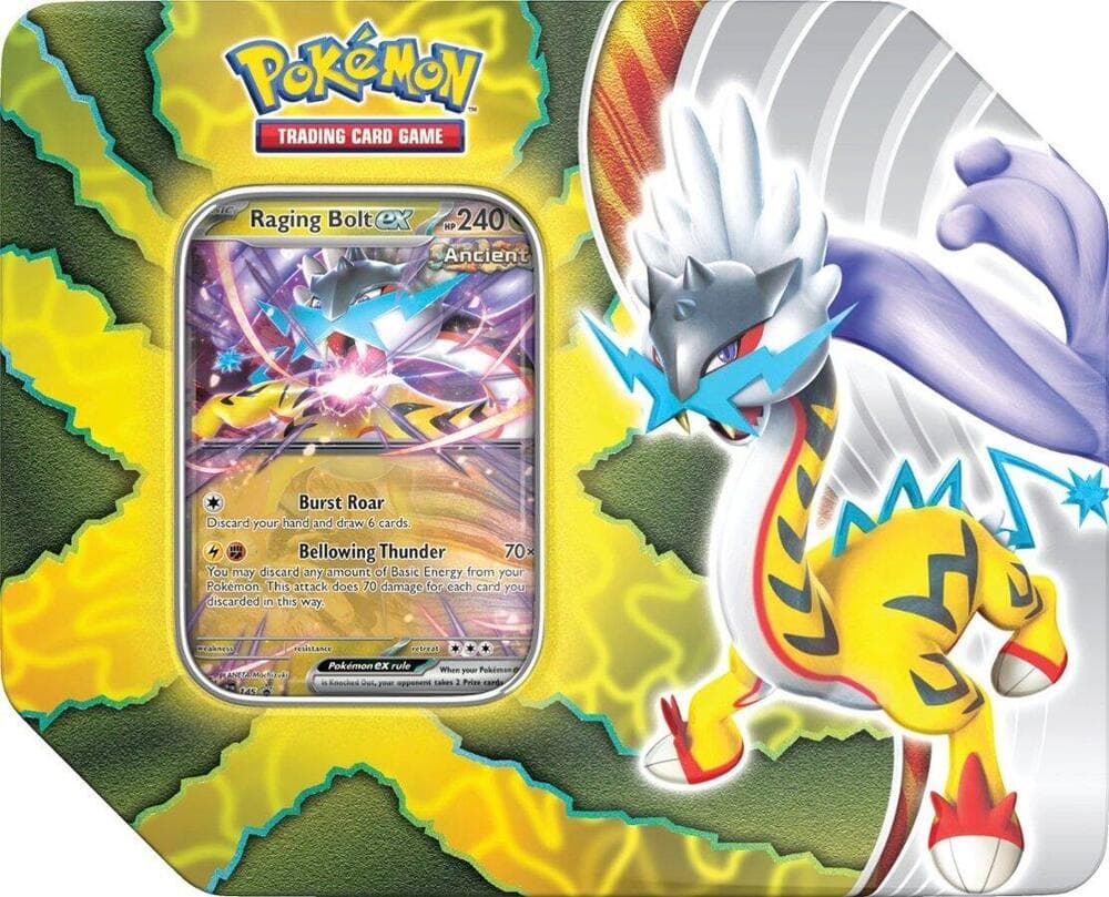 Paradox Destinies Tin [Raging Bolt ex]