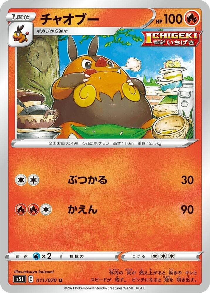 チャオブー — изображение карты