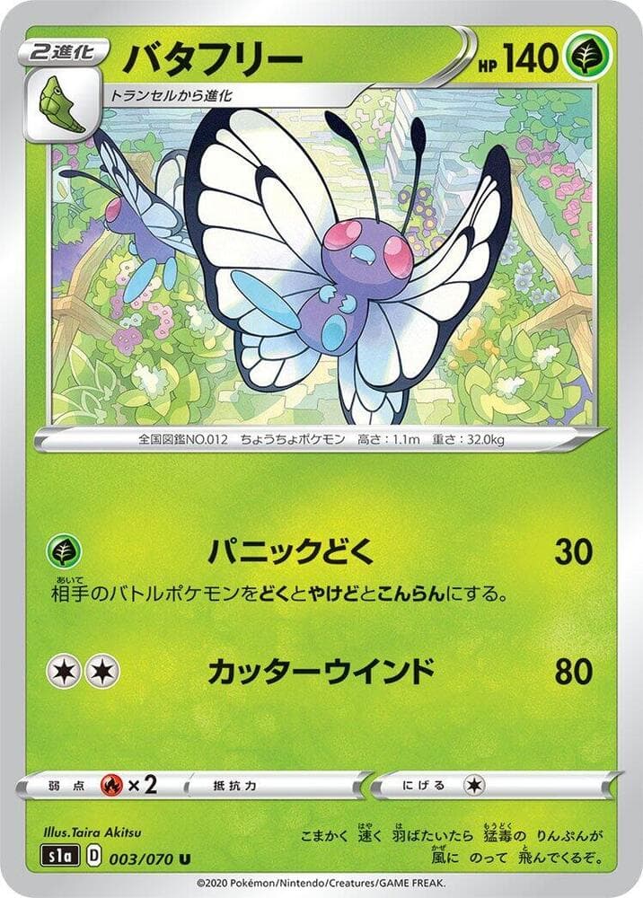 Butterfree — изображение карты