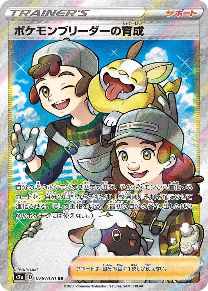 Pokemon Breeder's Nurturing — изображение карты