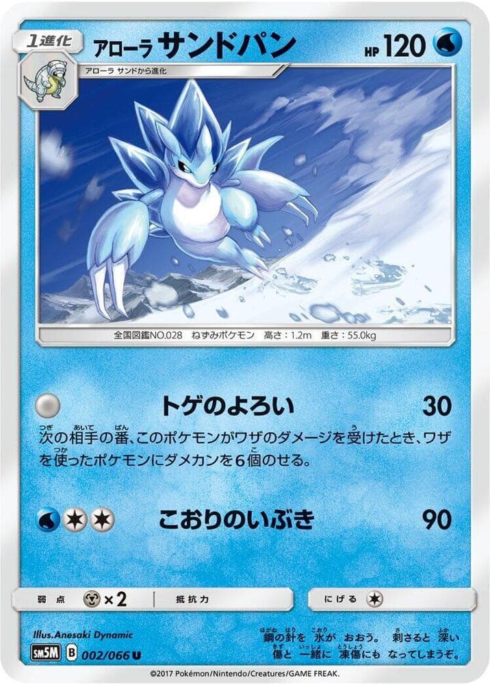 アローラサンドパン — изображение карты