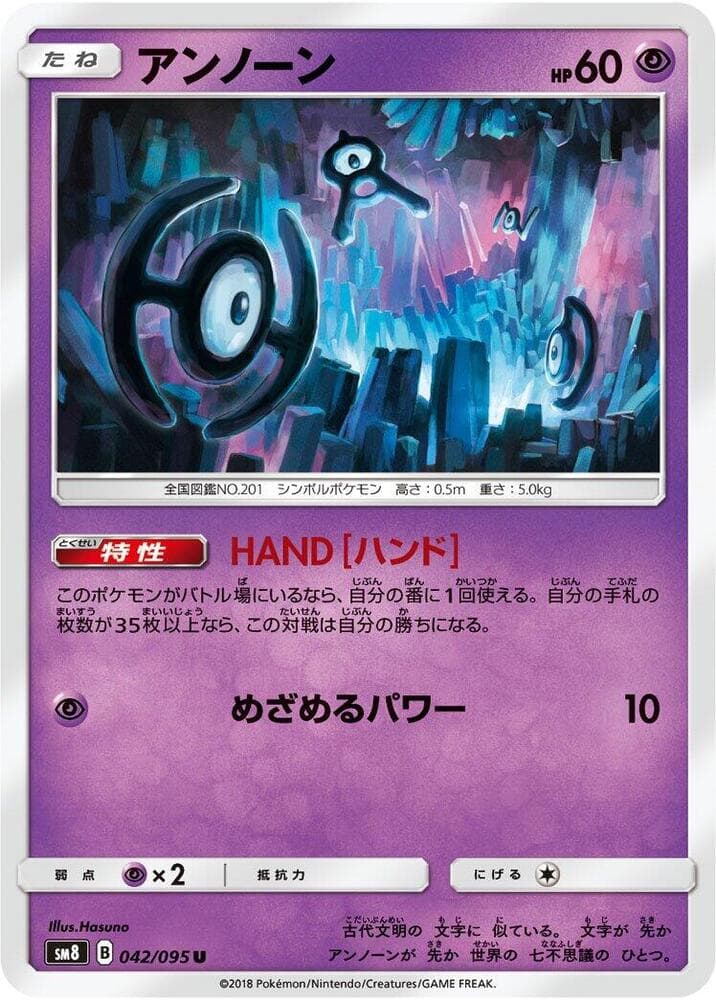 アンノーン — изображение карты