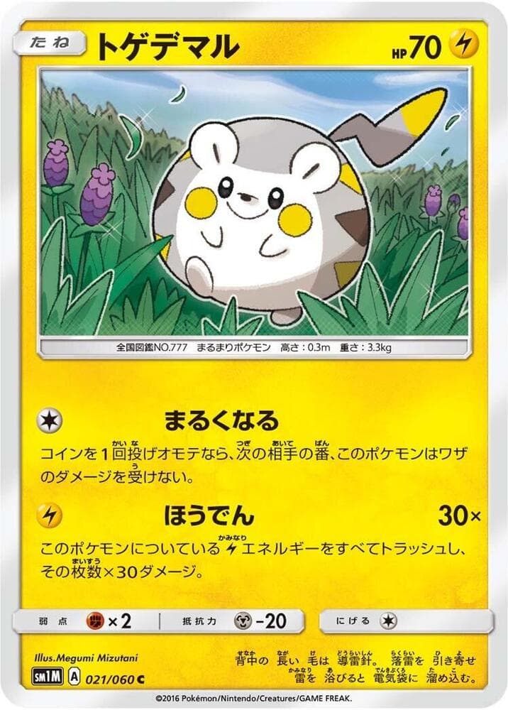 トゲデマル — изображение карты