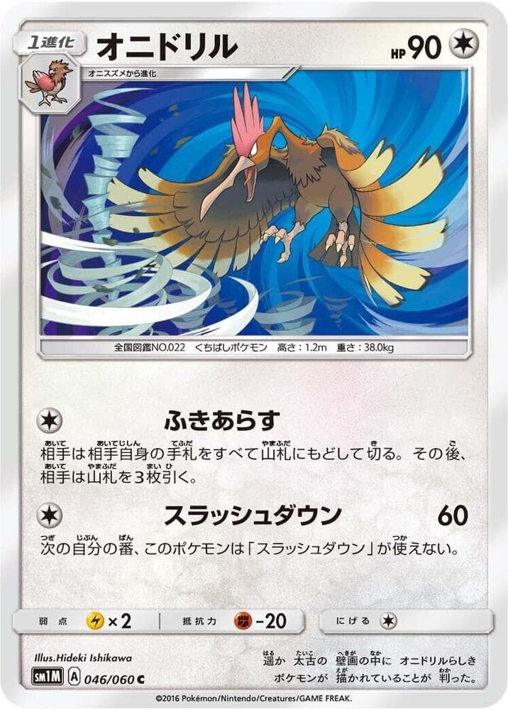 オニドリル — изображение карты