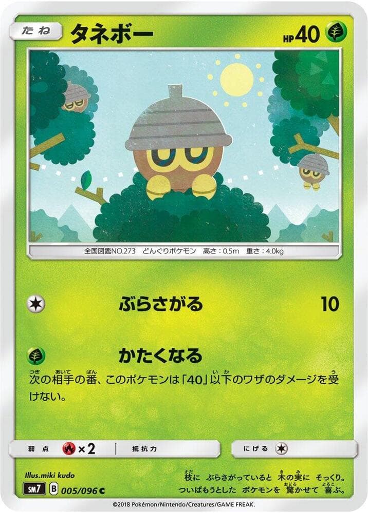 タネボー — изображение карты