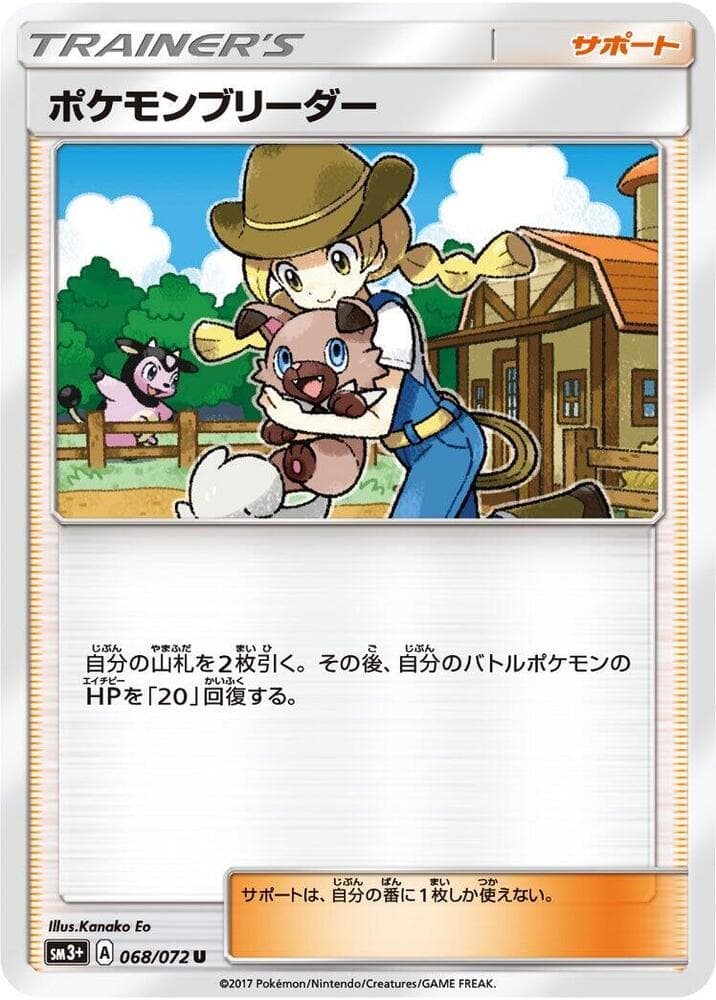 Pokemon Breeder — изображение карты