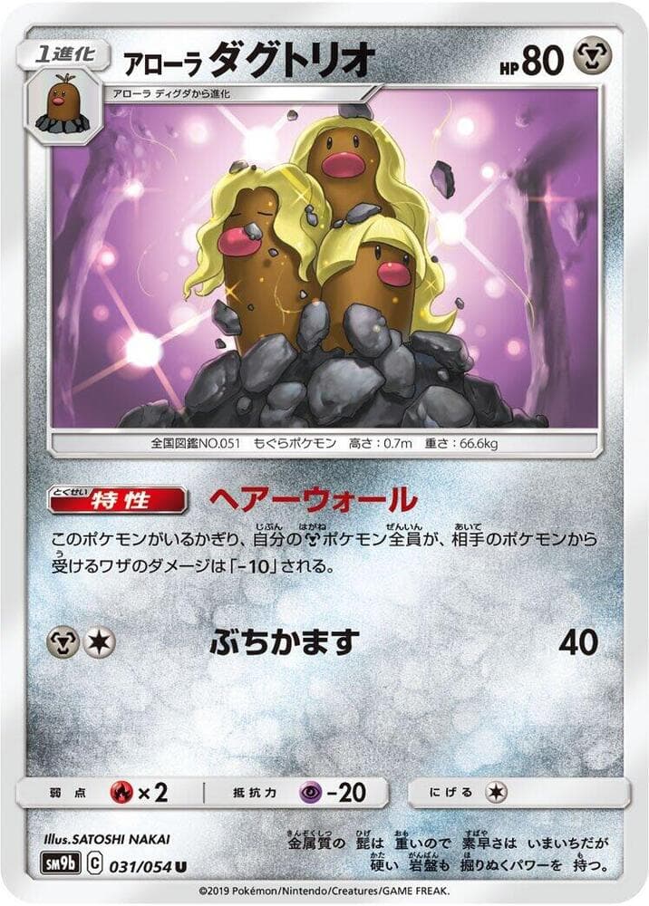 アローラダグトリオ — изображение карты