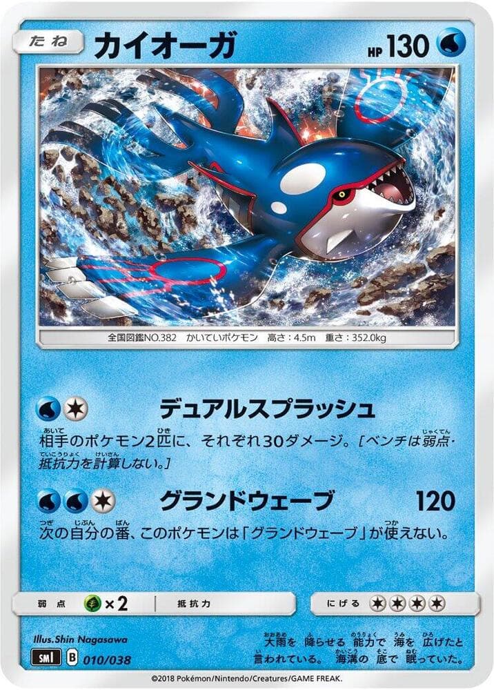 Kyogre — изображение карты